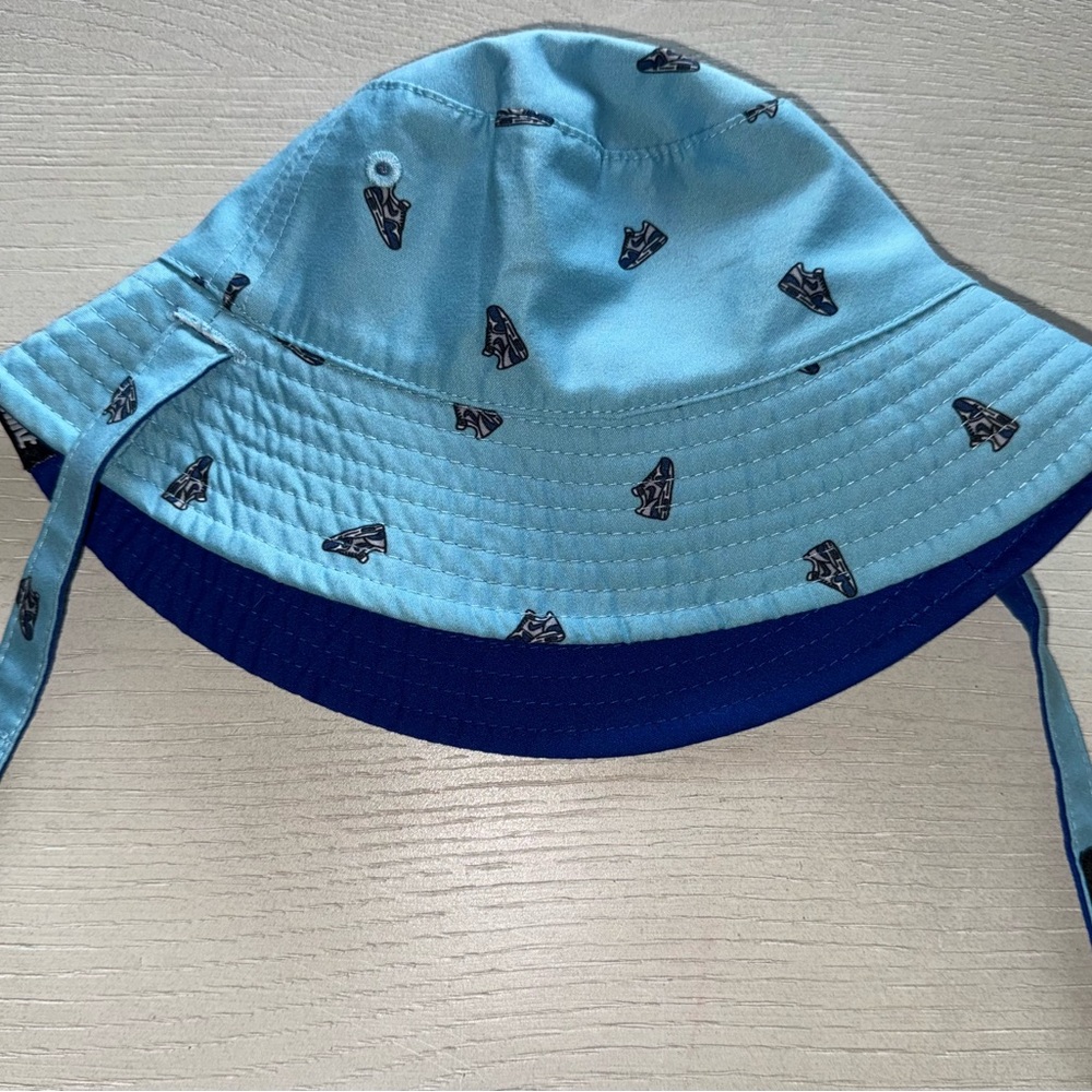 Nike Dri-Fit Boys Toddler Reversible Sun Bucket Hat Blue